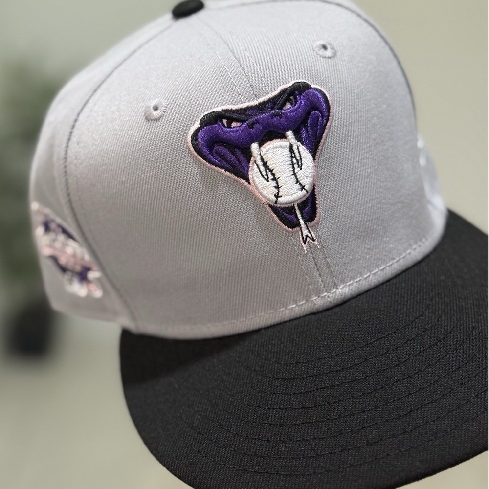 7 5/8 New Era 59Fifty Arizona Diamondbacks Fitted Hat Size Hat Club World Series